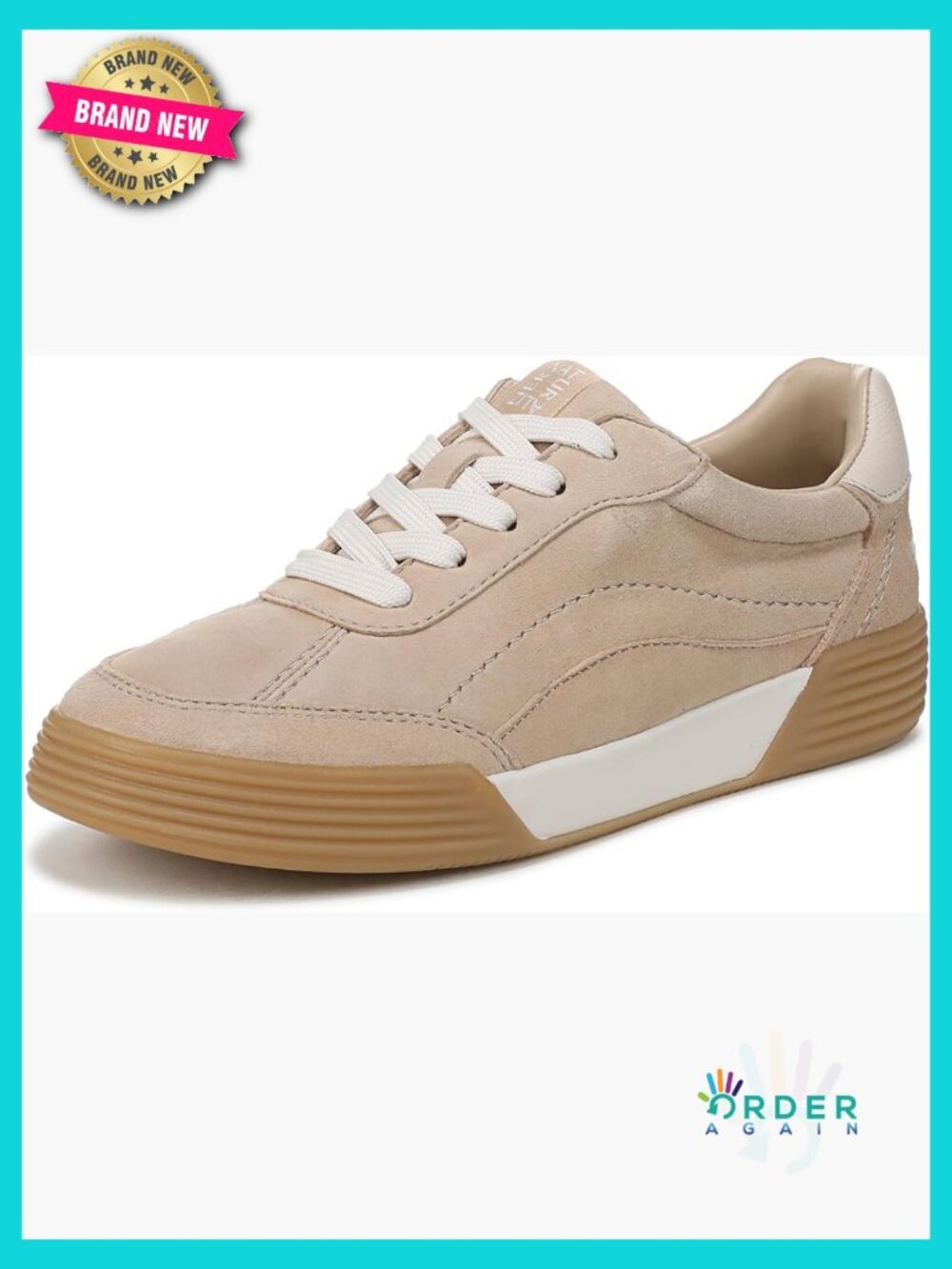 Lace-Up Fashion Sneaker with Foam Footbed Comfort Technology Eco-Friendly